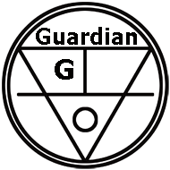 Guardian crystals are used purposefully Guardian symbol