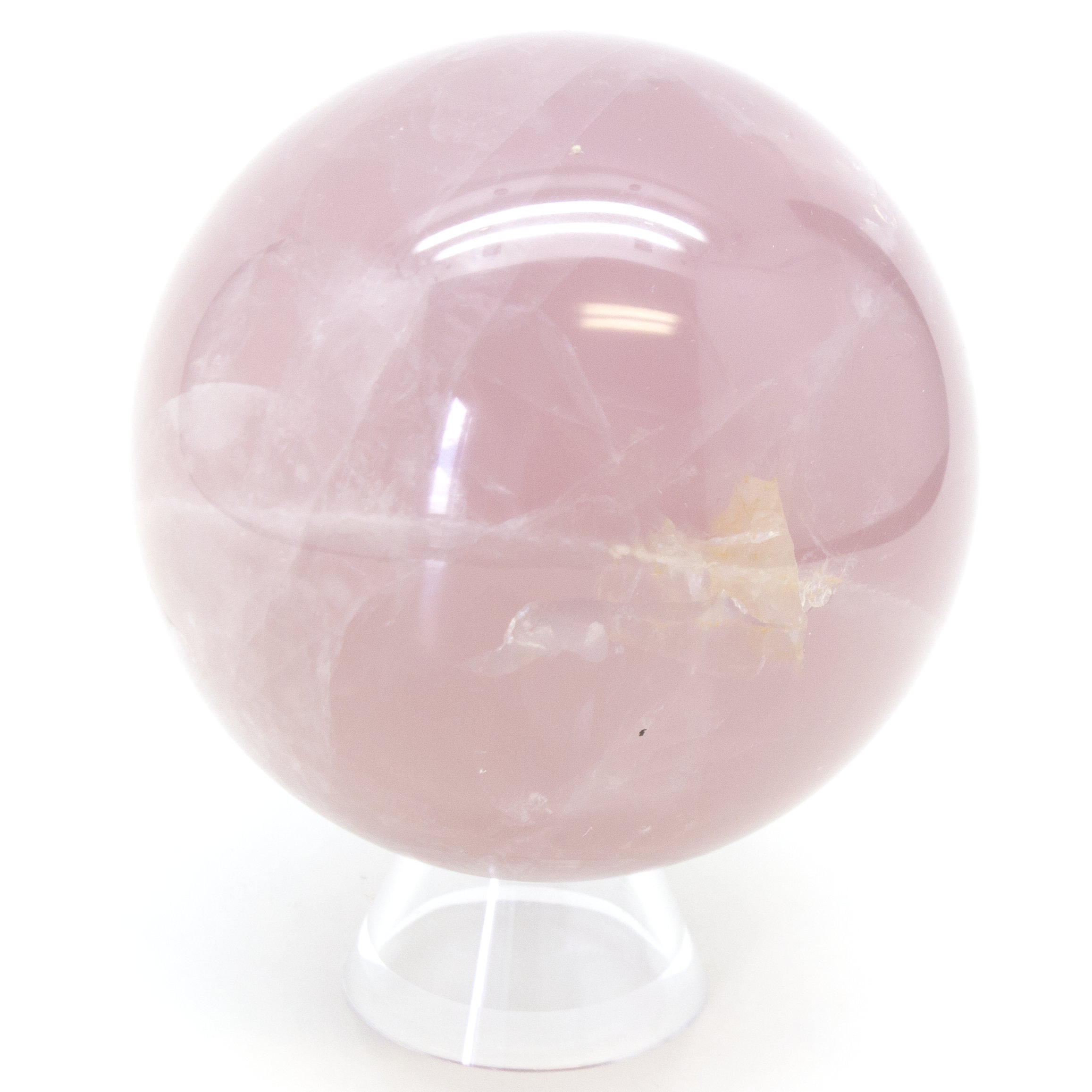 Purple Crystal Ball B Large Lavender Rose Quartz Crystal Sphere Lavender Rose Quartz Sphere Lavender Rose Quartz Sphere Crystals