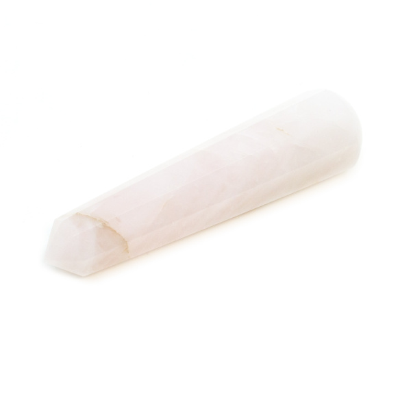 Rose Quartz Faceted Massage Wand-137413