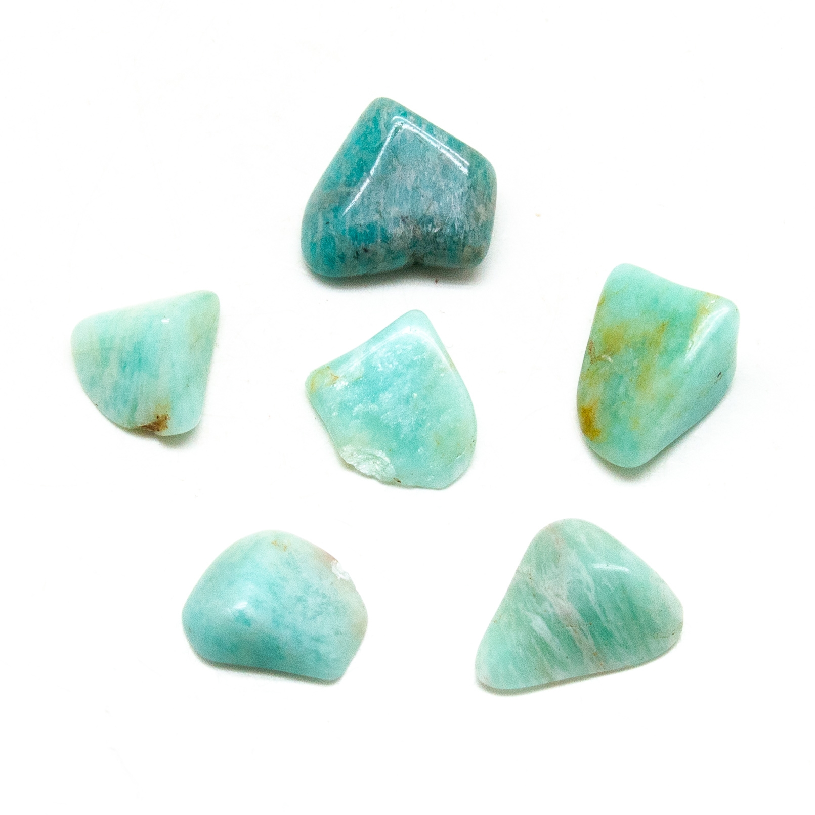 Amazonite Tumbled Medium Crystal Vaults Amazonite Tumbled Medium Crystal Vaults