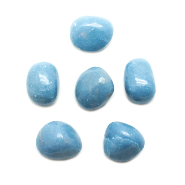 Angelite Tumbled Stone Set (Extra Large)-139862