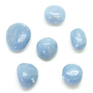 Angelite Large Tumbled Stones-0