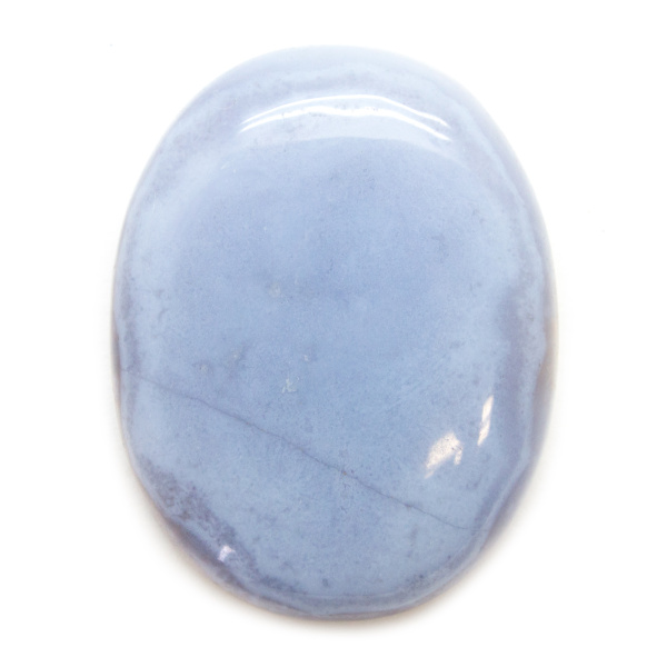 Blue Chalcedony Cabochon-0