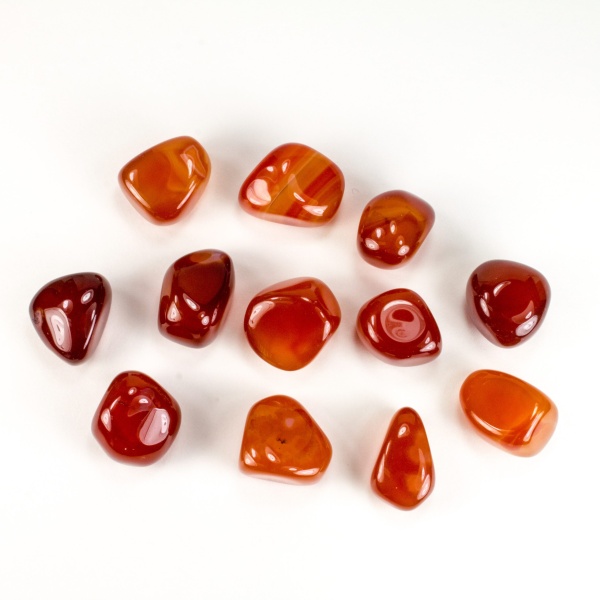 Carnelian Tumbled Set(Medium)-37790