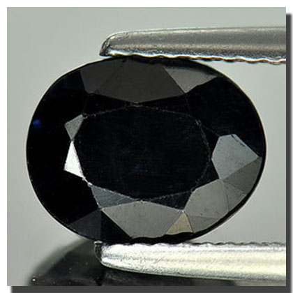 black sapphire gem