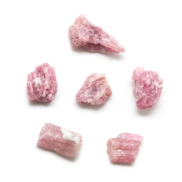 Tourmaline Pink Rough Set(Small)-0