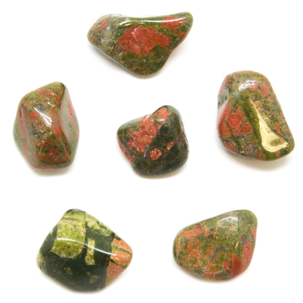 Unakite Tumbled Stone Set(LG)-84936