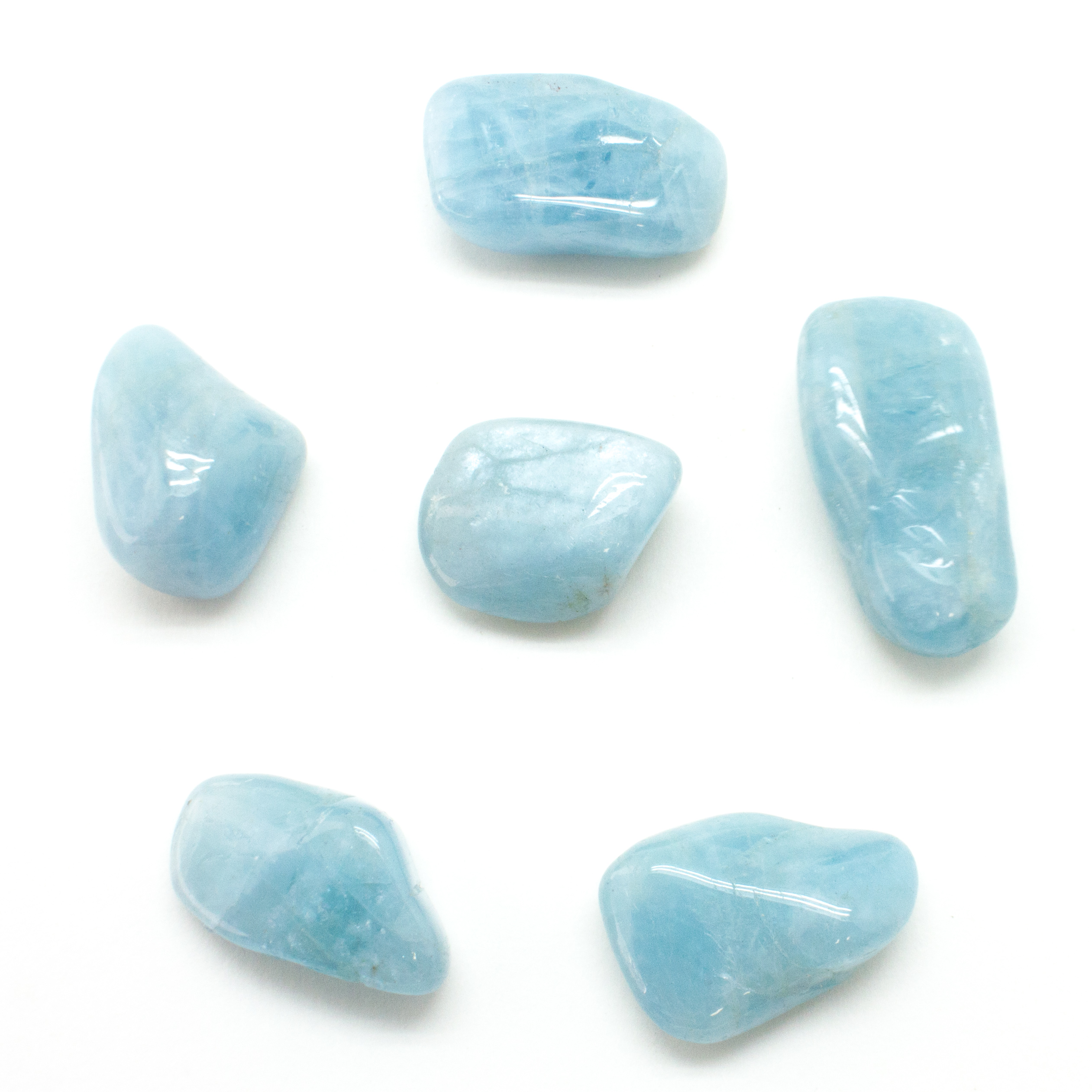 Aquamarine Tumbled Stones (Medium)-78142