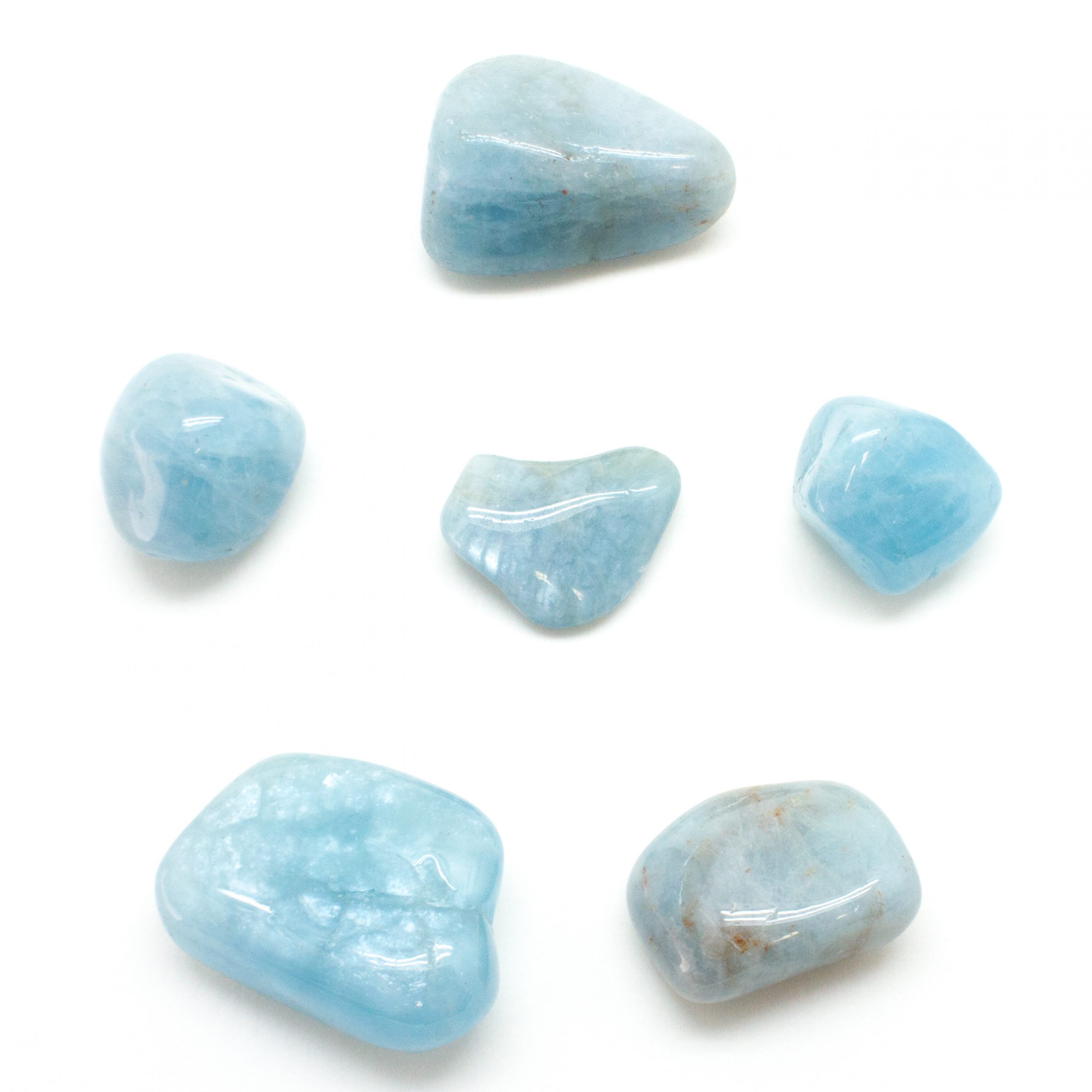 Aquamarine Tumbled Stones (Medium)-78143
