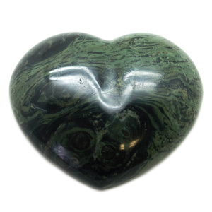 Crocodile Jasper Heart-0