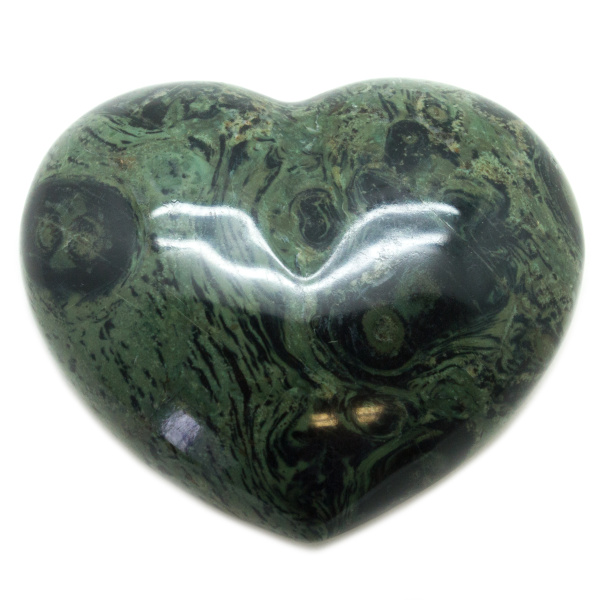 Crocodile Jasper Heart-67065