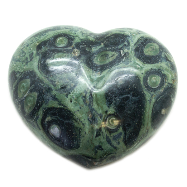 Crocodile Jasper Heart-67066