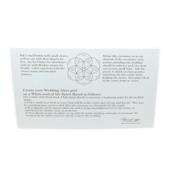 Wedding Altar Grid Card-192544