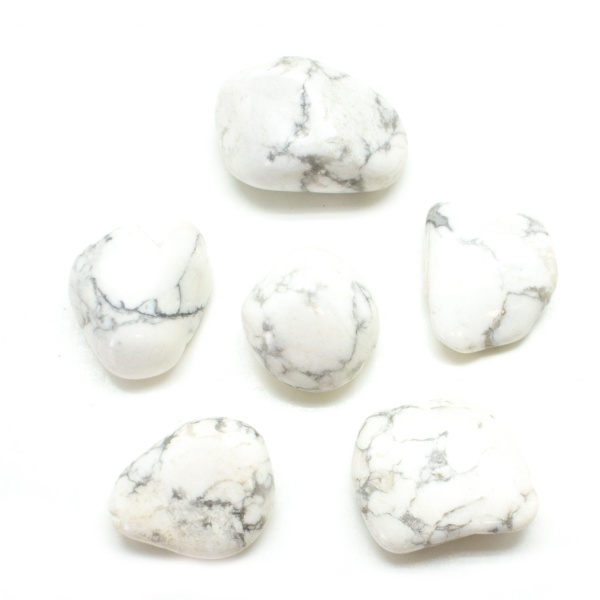 Howlite Tumbled Set (Lg.)-78627