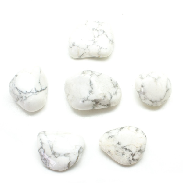 Howlite Tumbled Set (Lg.)-78626