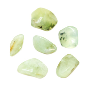 Prehnite Large Tumbled Set for meditation