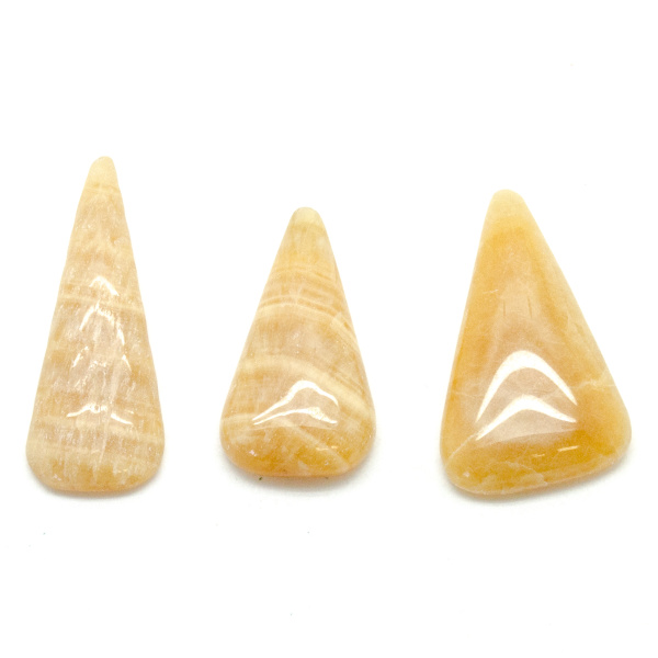 Honey Calcite Cabochon Set-75537