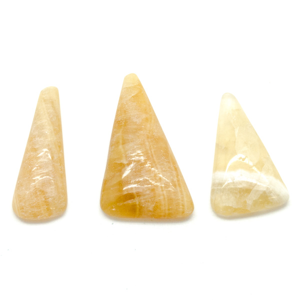 Honey Calcite Cabochon Set-75556