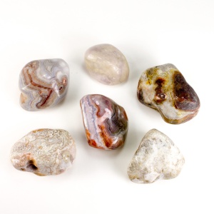 Crazy Lace Agate Tumbled Set(Extra large)-0