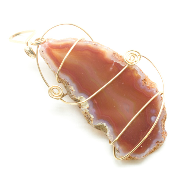 Red Agate Pendant-74155