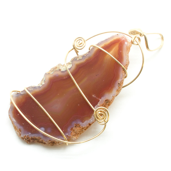 Red Agate Pendant-74153