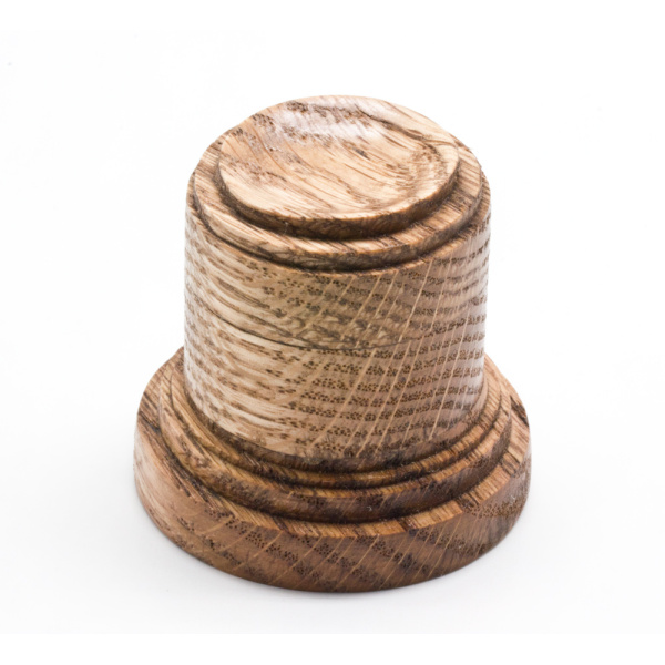 Oak Wood Sphere Stand (Sm.)-0