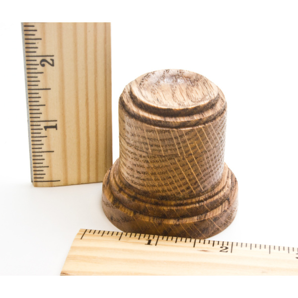 Oak Wood Sphere Stand (Sm.)-78379
