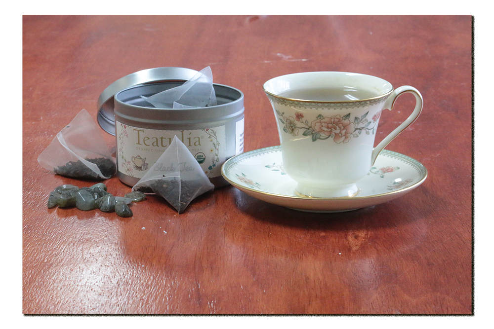 Labradorite Crystal Tea Set of 12 Teabags Crystal Vaults