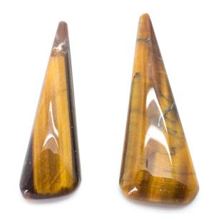 Tiger's Eye Freeform Cabochon Pair-0