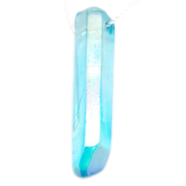 Aqua Aura Quartz Pendant (Small)-85896