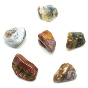Ocean Jasper Tumbled Large Stone Set-0