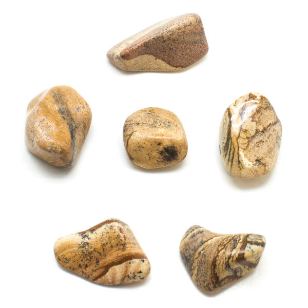 Picture Jasper Tumbled Large Set-90778