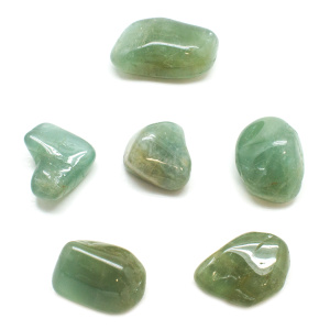 Green Aquamarine Tumbled Large Set-0