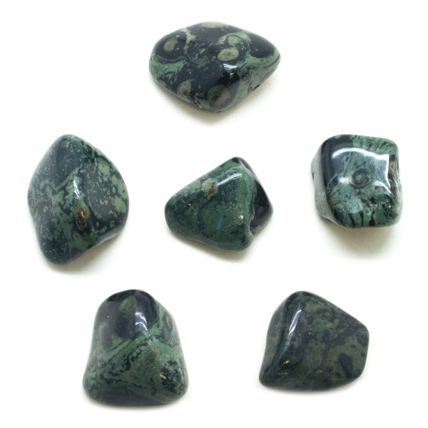 Kambaba Jasper Tumbled Set (Medium)-93229