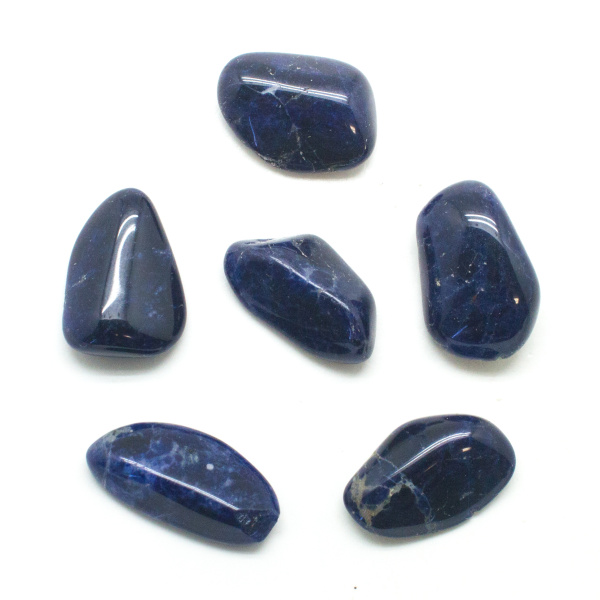 Sodalite Tumbled Stone Set (Extra Large)-145707