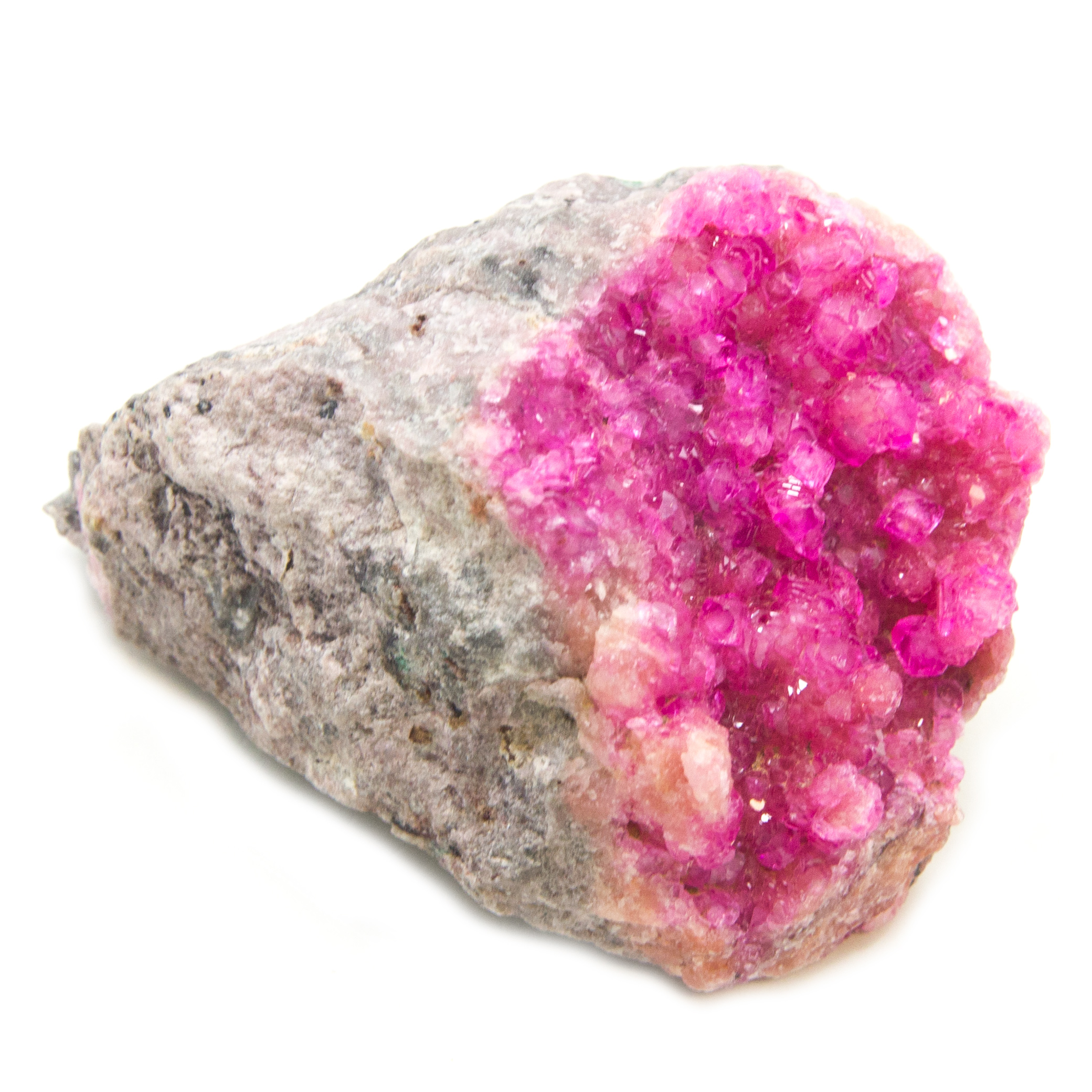 Large Pink Cobalto Calcite Drusy Crystal Mineral Specimen Shaba, Zaire