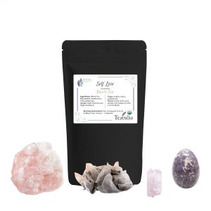 self-love crystal tea