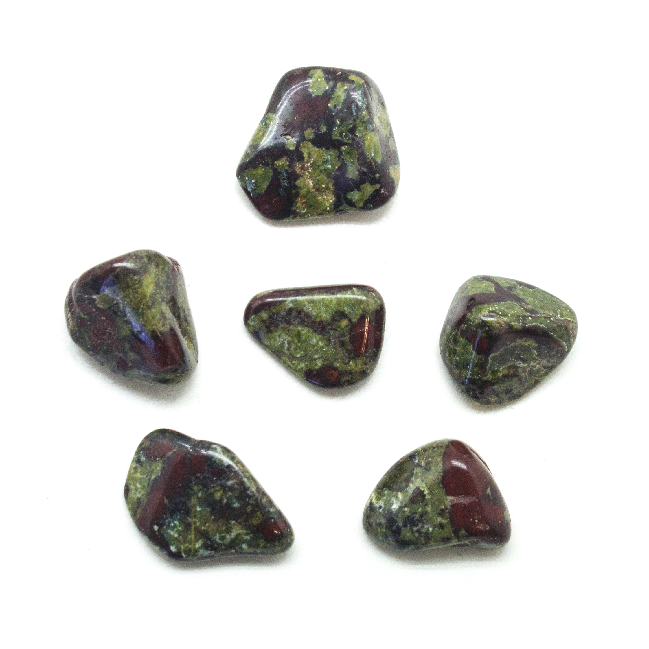 Dragon S Blood Jasper Tumbled Stone Set Small Crystal Vaults