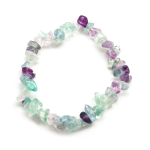 Fluorite Chip Bracelet-0