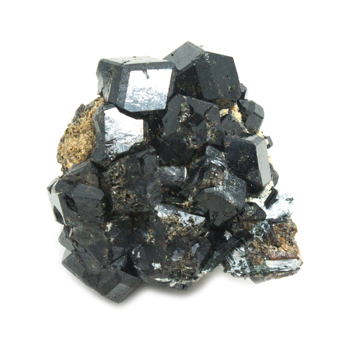 Grossular Garnet Cluster-0