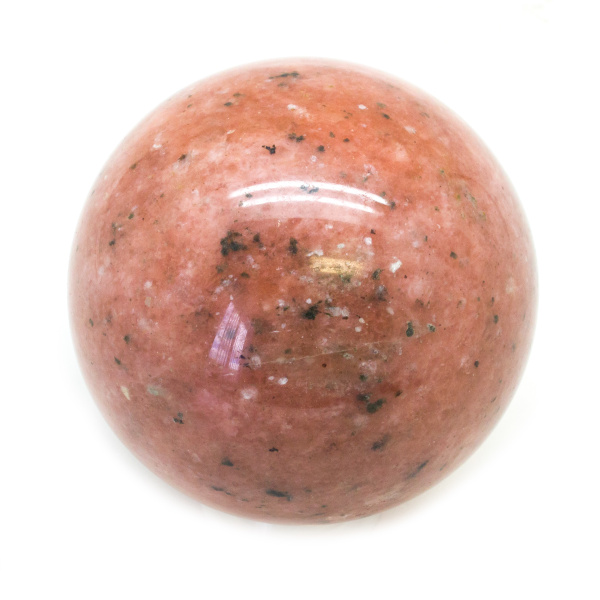 Orange Calcite Sphere (70-80 mm)-0