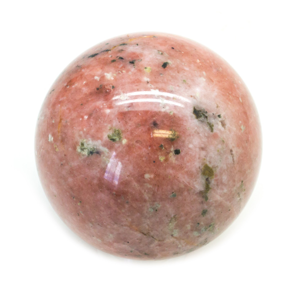 Orange Calcite Sphere (70-80 mm)-136968