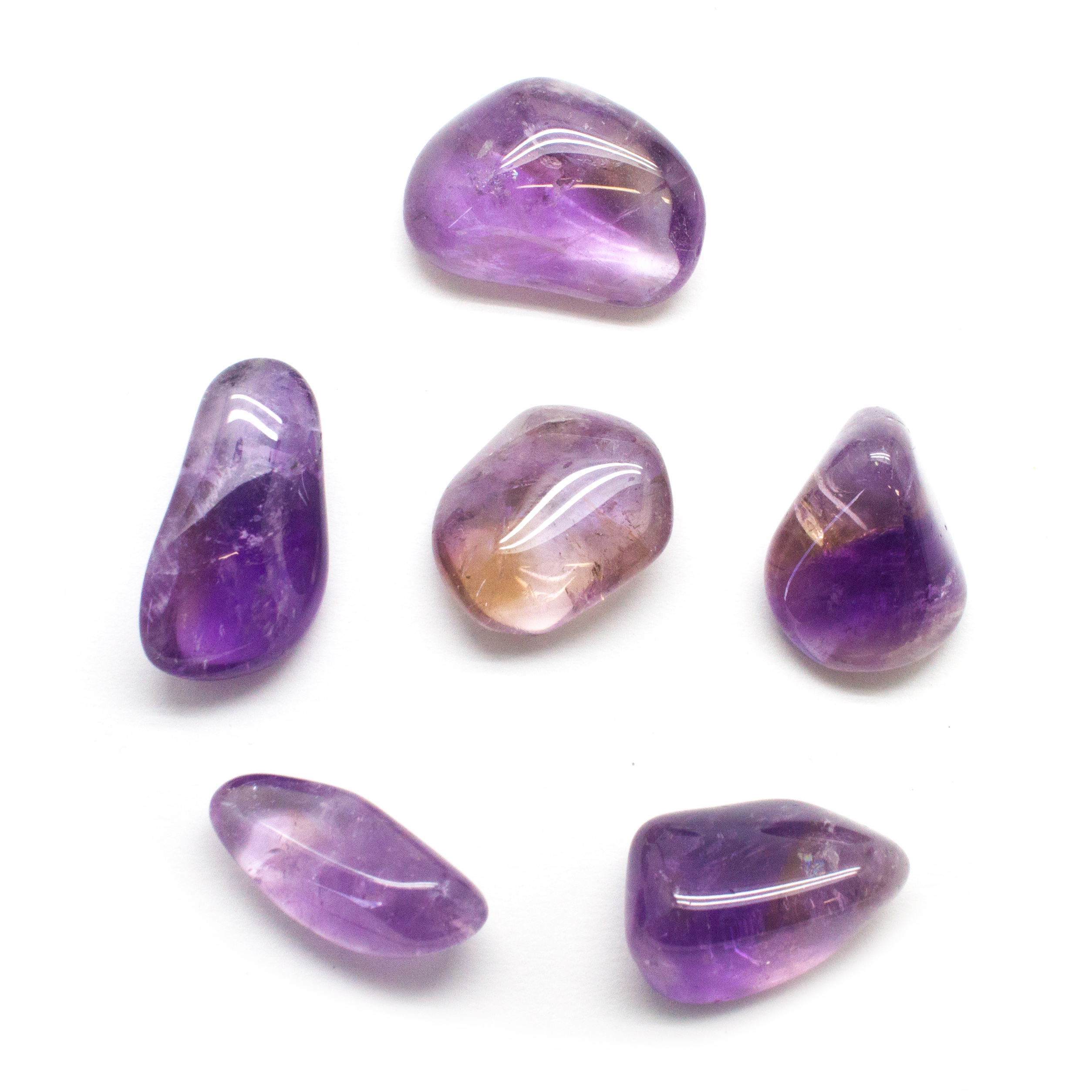 Ametrine Tumbled Set (Extra large)-119452