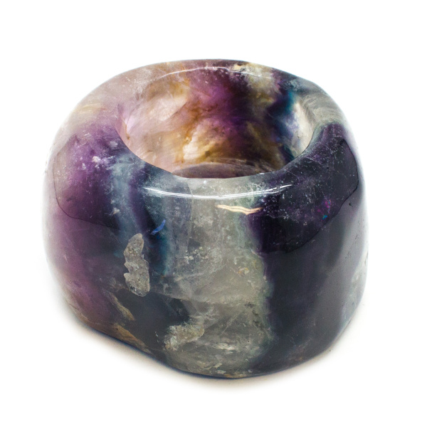 Fluorite Candle Holder-0