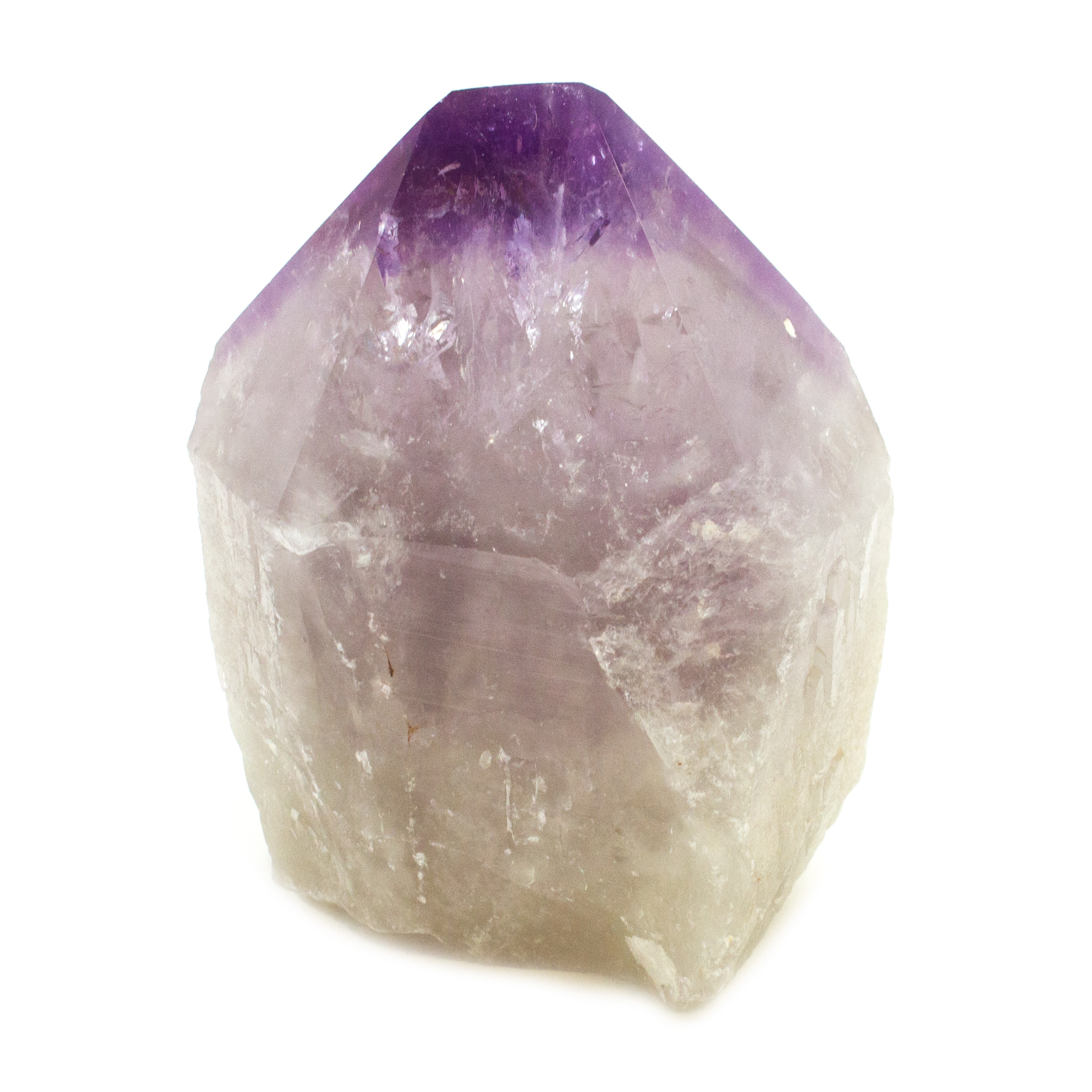 Polished Amethyst Point Crystal Vaults