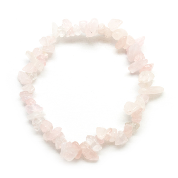 Rose Quartz Chip Bracelet-119710