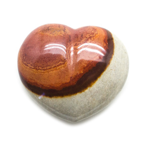 Desert Jasper Heart-0