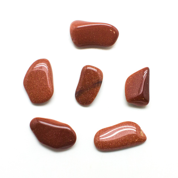 Goldstone Tumbled Stone Set (Small)-131903