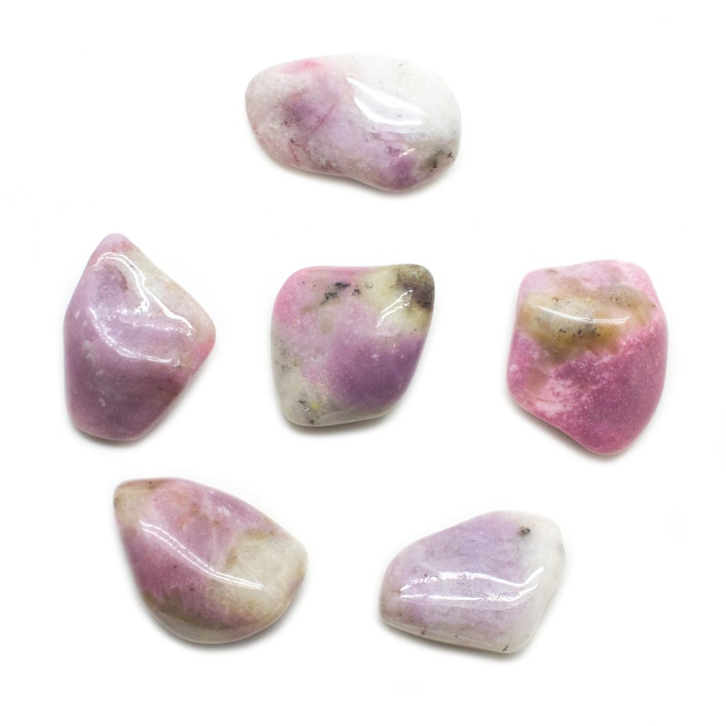 Thulite Tumbled Set (Extra Large)-132888