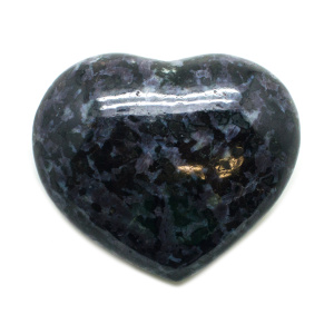 Indigo Gabbro Heart (Medium)-0